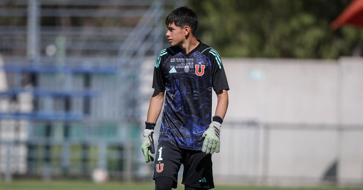 Franco Mancilla: el arquero que llegó desde Osorno a potenciar la Sub 18 azul