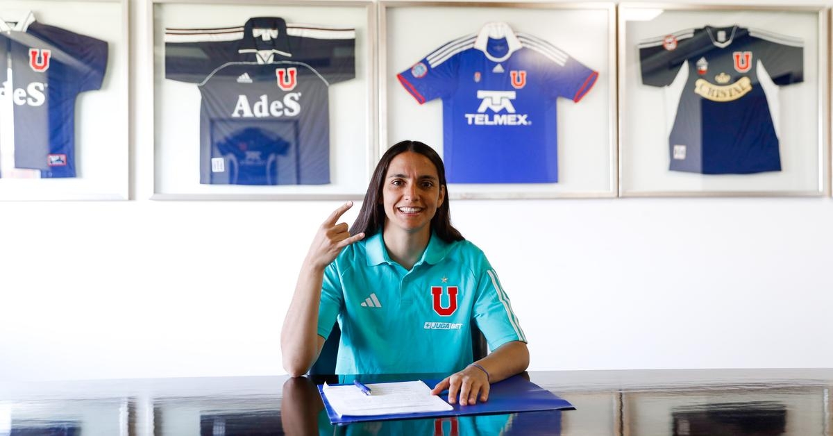 Daniela Zamora renovó su contrato y continúa su historia en 2025: “La U es mi lugar”
