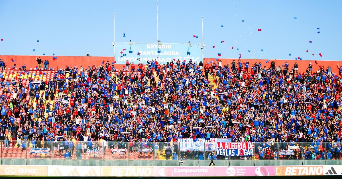 Hinchas - Partido vs Colo Colo FEM (Semifinal ida - Campeonato 2023)