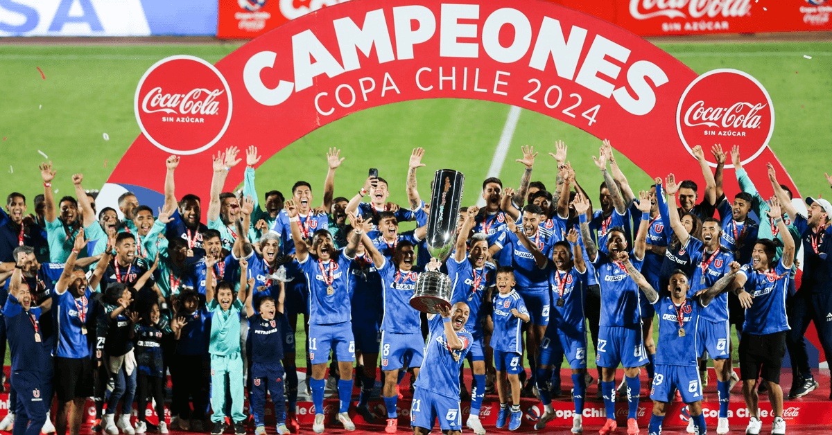 ¡La U campeón! Liderados por un gol de Charles Aránguiz levantamos la Copa Chile 2024