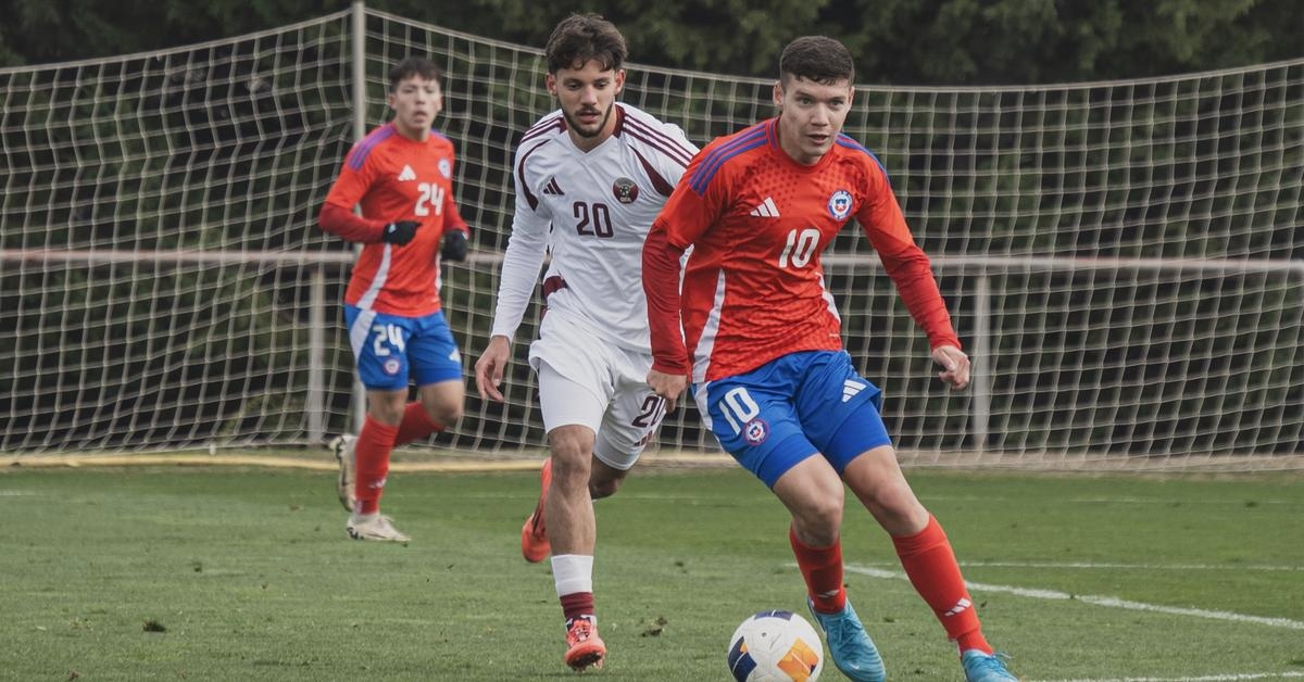 Con un gol de Agustín Arce la “Roja” Sub 20 se impuso en amistoso a Qatar