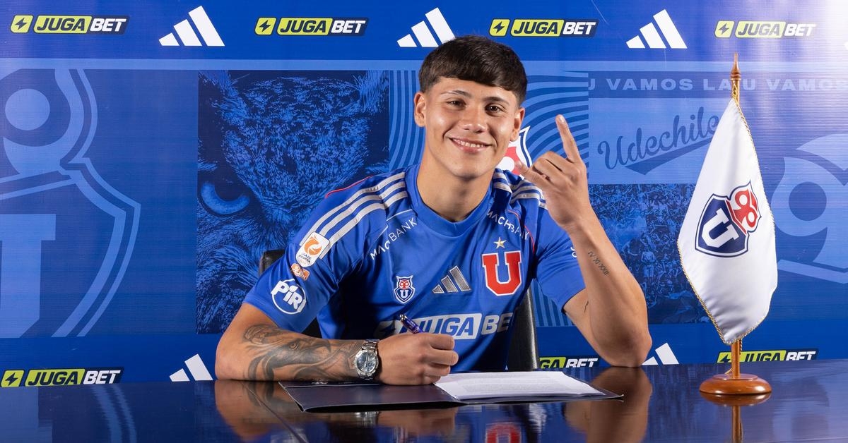 El volante Sub 20 Lucas Barrera firmó su primer contrato con el Romántico Viajero