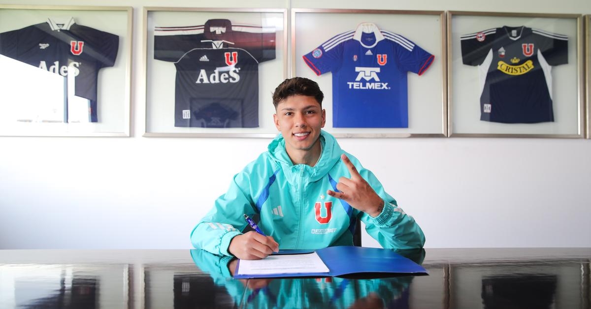 Fernando Sanguinetti firmó su primer contrato con el Romántico Viajero