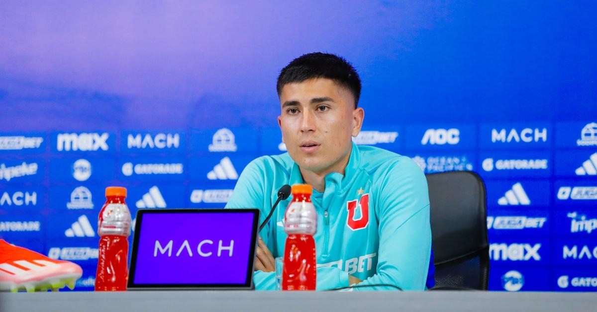 Matías Sepúlveda y los objetivos del equipo: “En un Club como la U uno tiene que ir por todo”