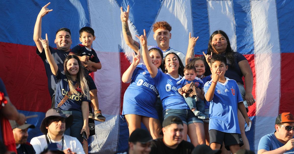 Hinchas - Partido vs Huachipato (1° fecha - 2023)