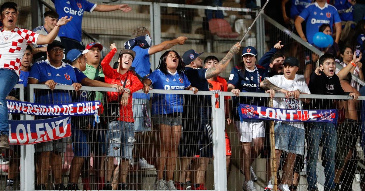 Hinchas - Partido vs Curicó Unido (6° fecha - 2023)