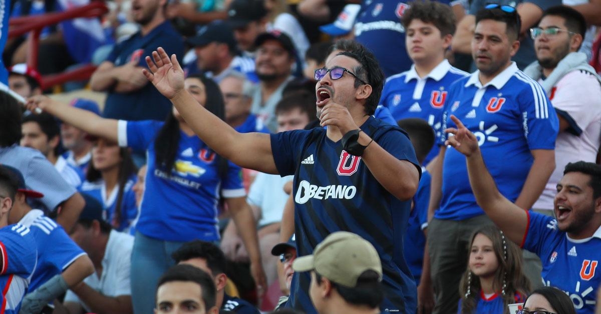 Hinchas - Partido vs U. La Calera (7° fecha - 2023)