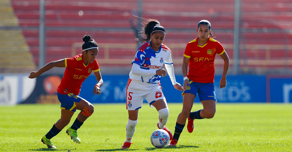 Liga Femenina: Empatamos ante Unión Española en el Estadio Santa Laura