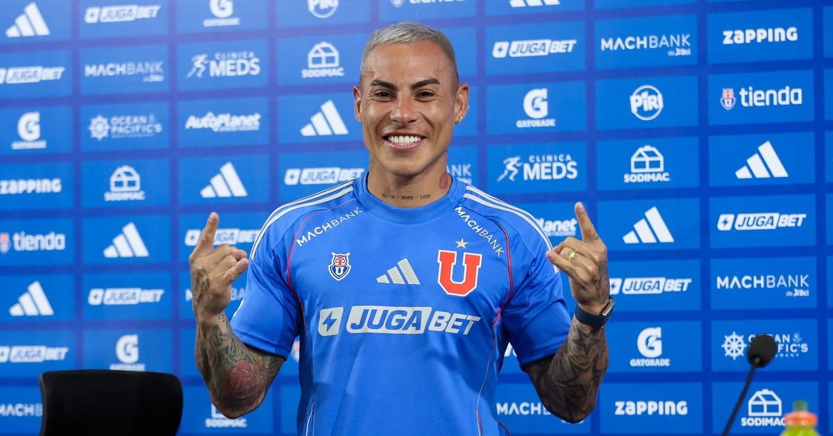 Eduardo Vargas y su meta en la U: “Mi objetivo es ser campeón de nuevo”.