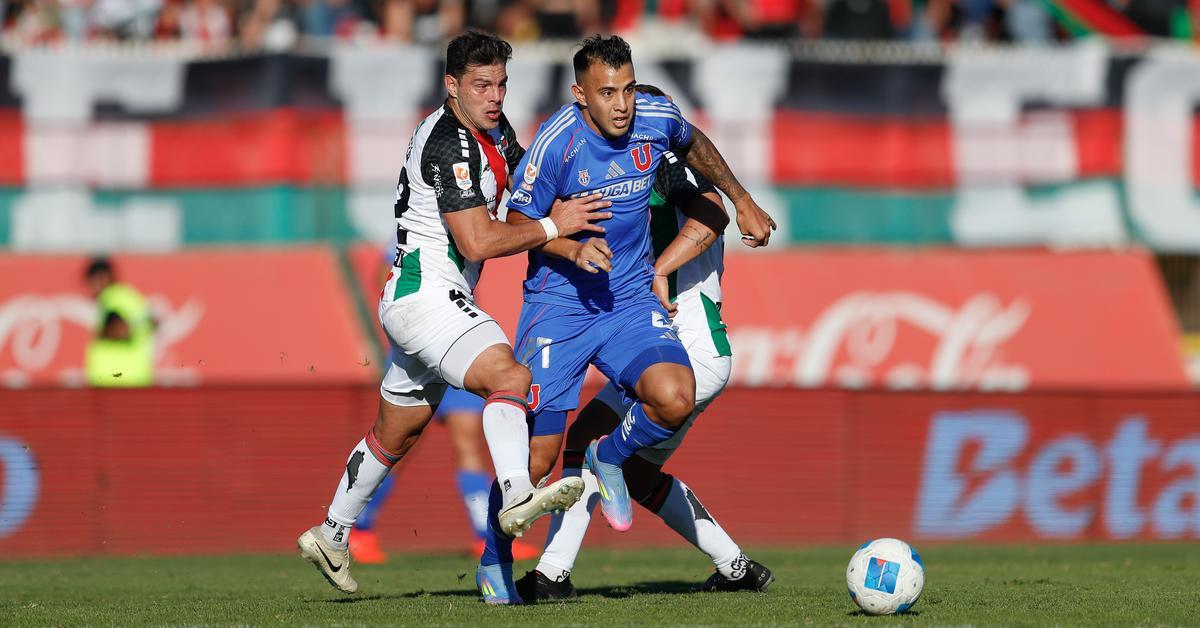 Repasa las estadísticas de la U ante Palestino por el Campeonato Nacional