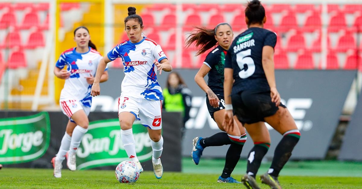 Igualdad de las Leonas ante Palestino en su visita a La Cisterna